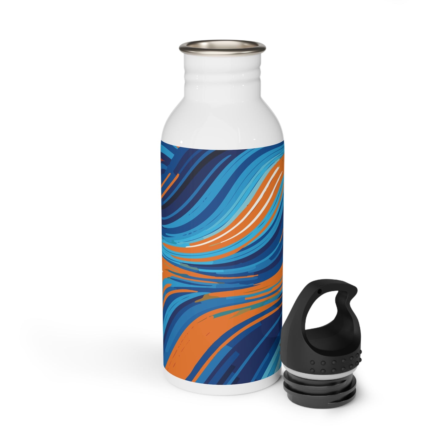 Colorful Steel Water Bottle - Eco-Friendly Hydration for Fitness & Travel, 20oz