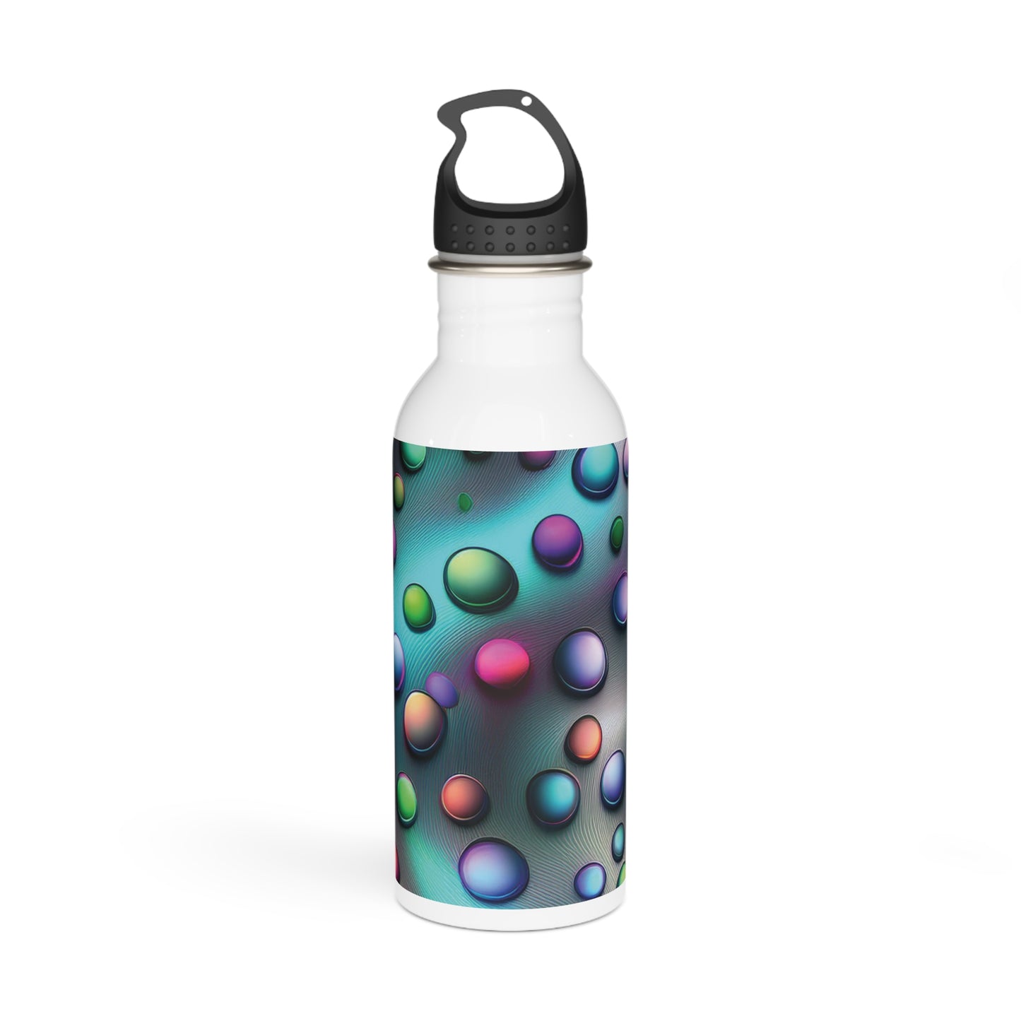 Vibrant Steel Water Bottle - Eco-Friendly Hydration for Fitness & Travel, 20oz