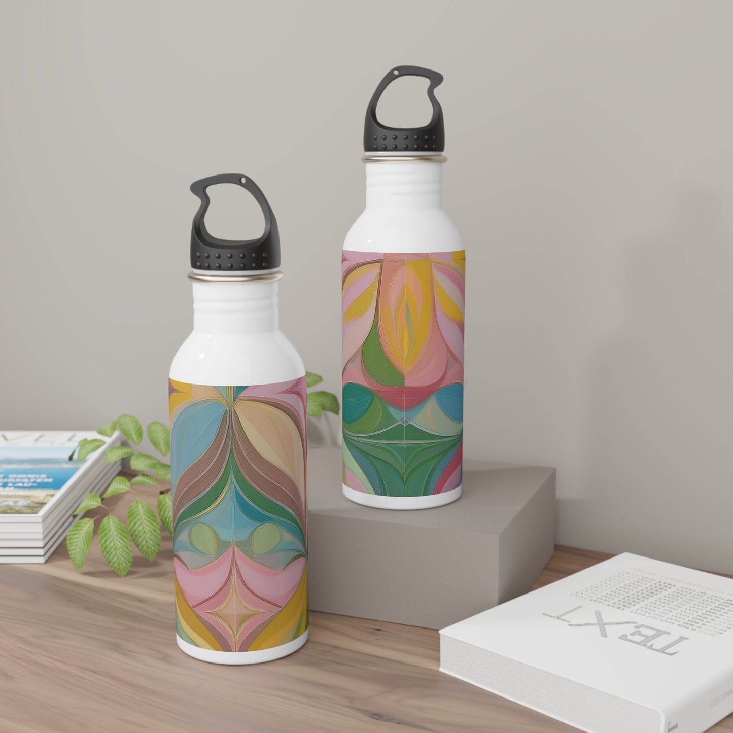 Colorful Steel Water Bottle - Eco-Friendly Hydration for Fitness & Travel