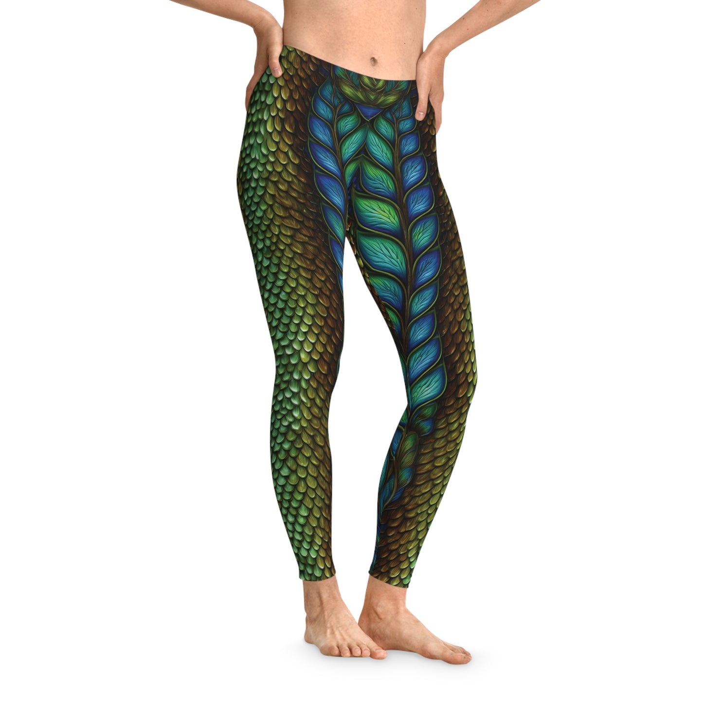 Leggings with Animal print - Snake