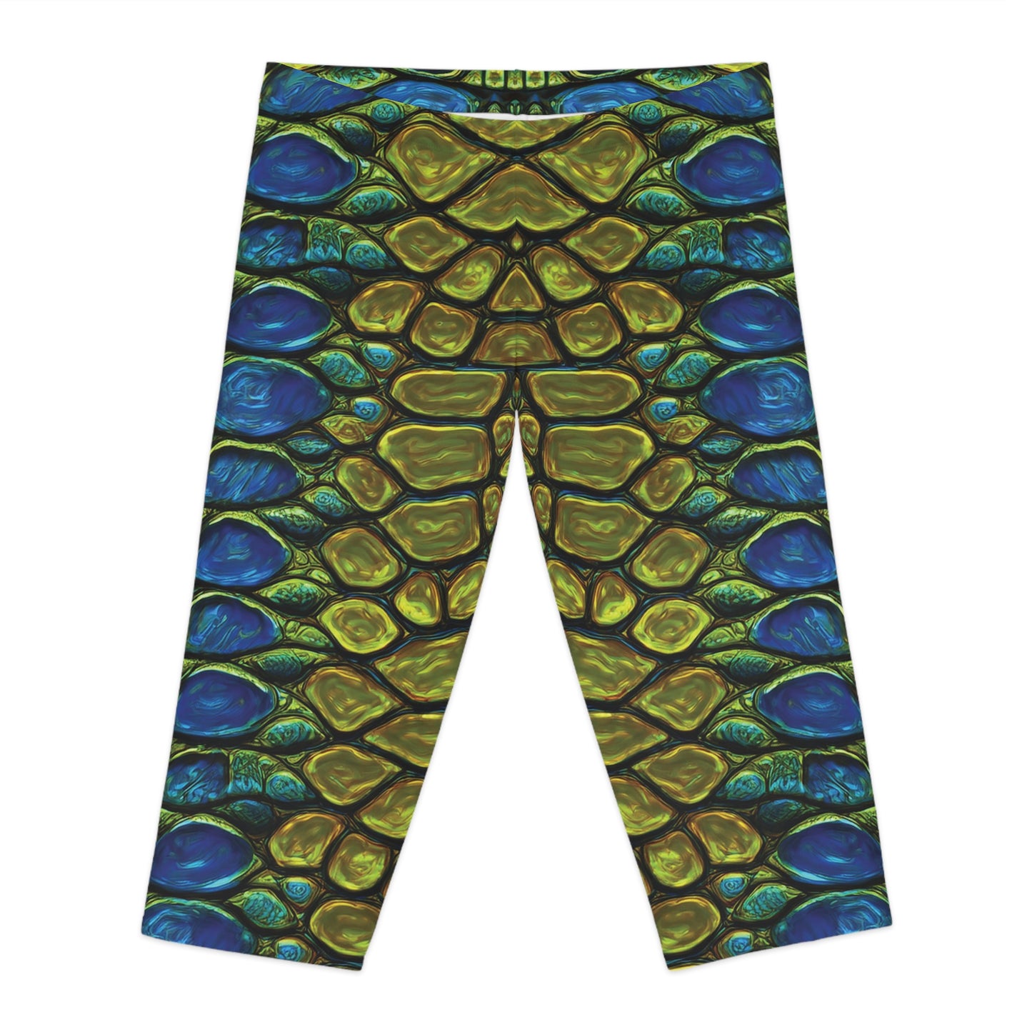 Capri leggings with Animal print - Crocodile