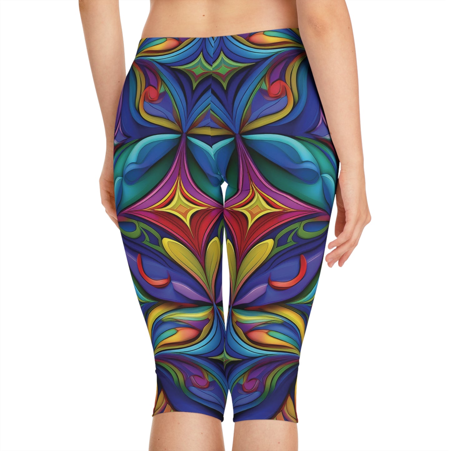 Capri leggings with Ornament