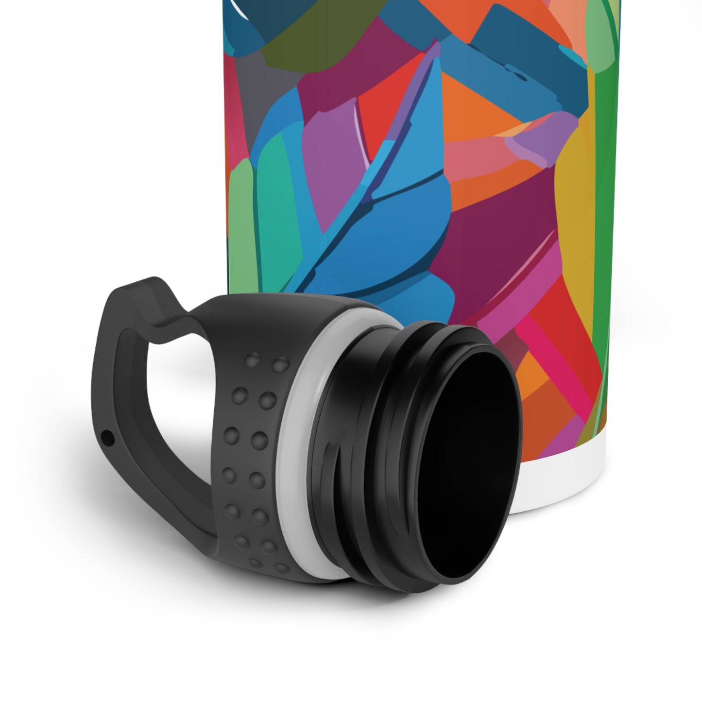 Colorful Steel Water Bottle - Eco-Friendly Hydration for Fitness & Travel