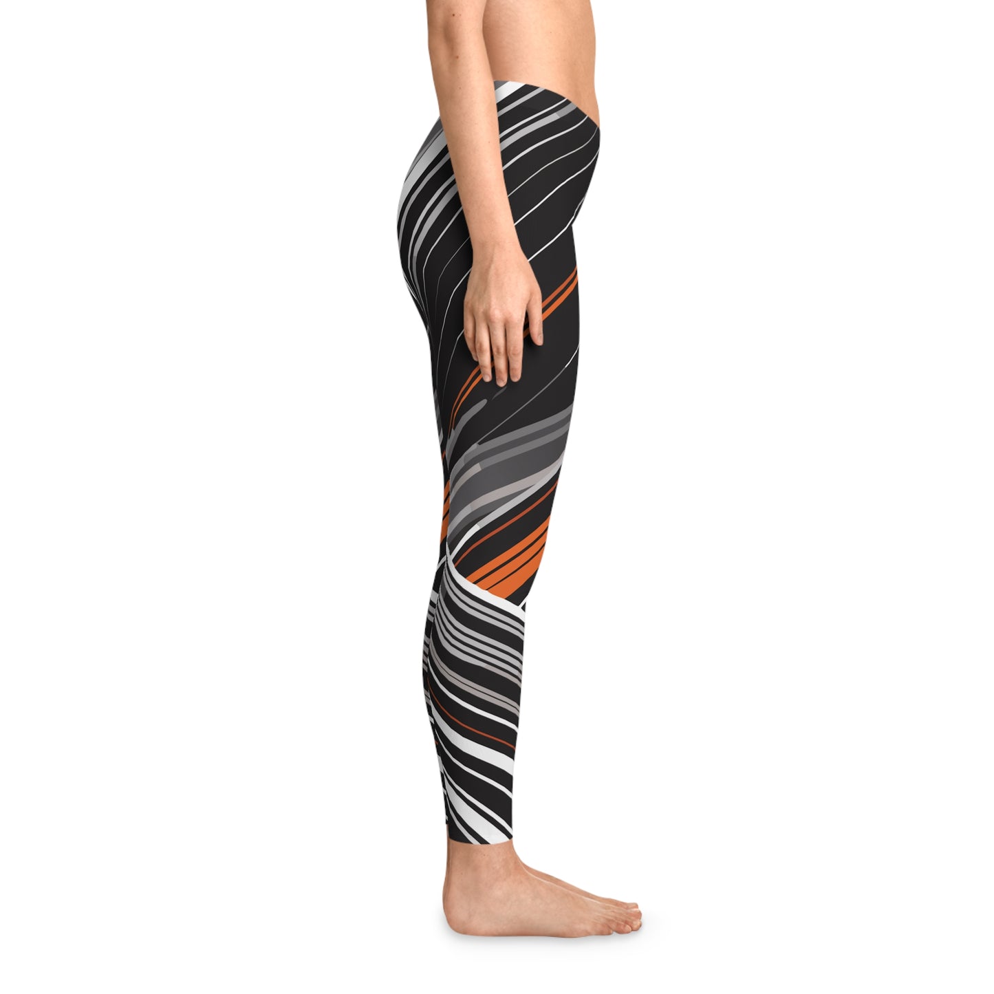 Leggings with Stripes and Lines