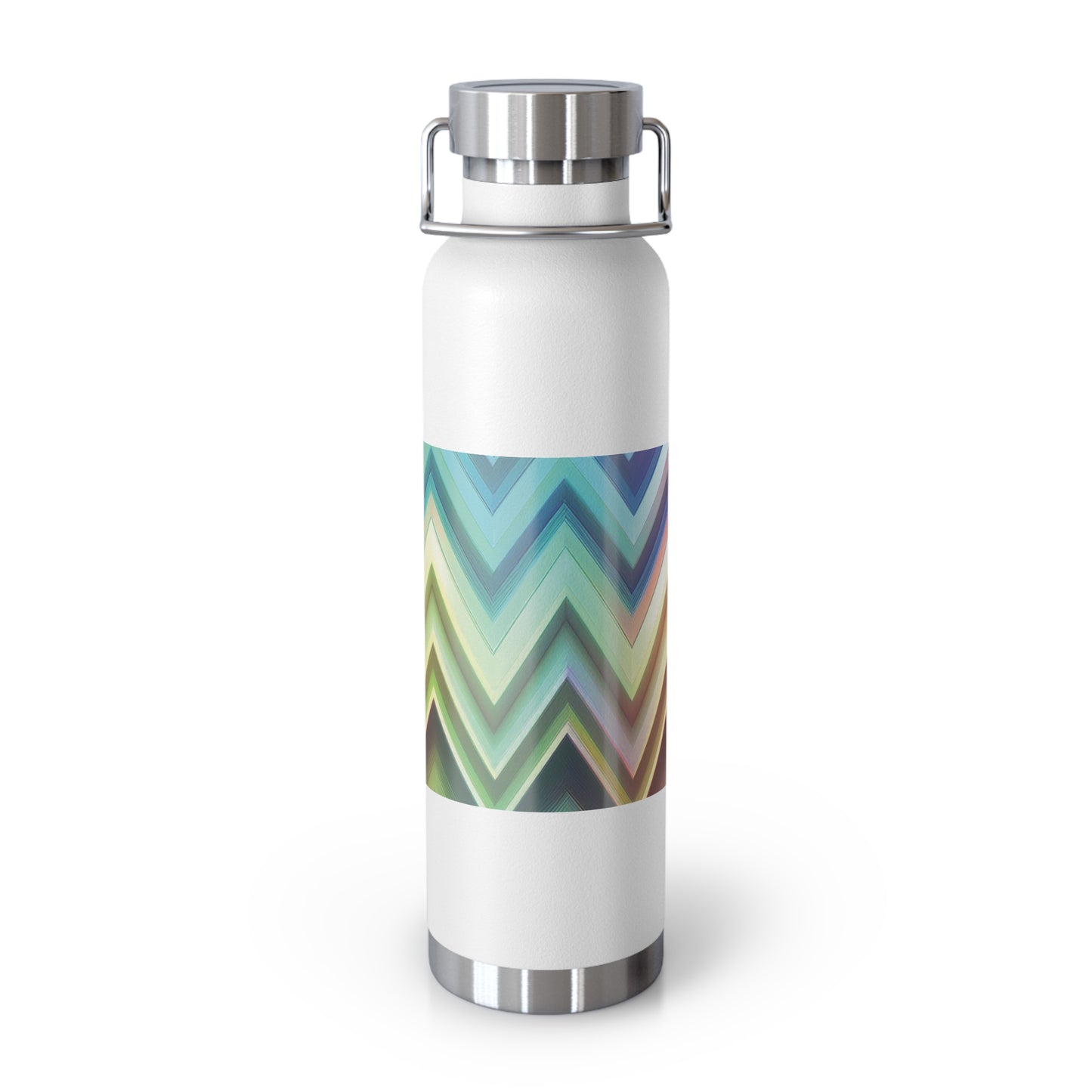 Colorful Copper Insulated Water Bottle - 22oz