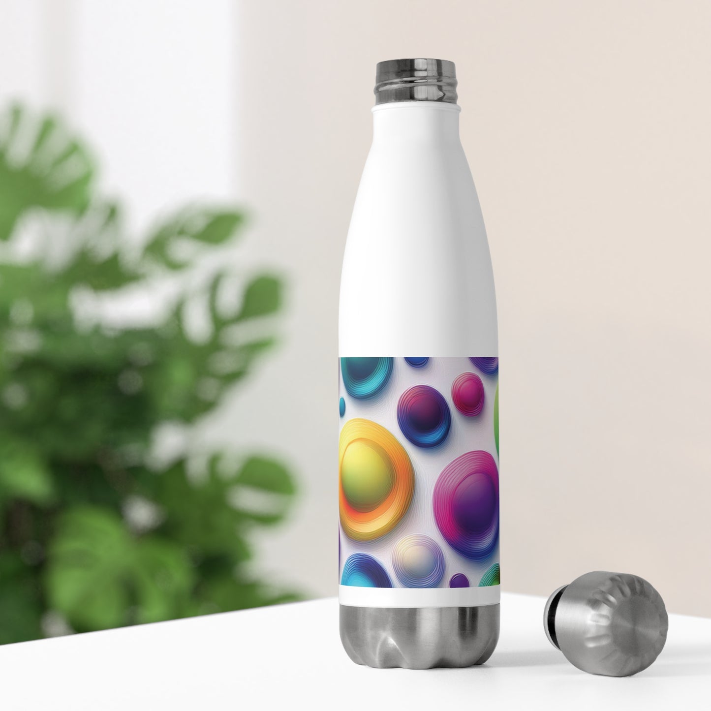 Colorful 20oz Insulated Bottle - Stylish Water Bottle for Active Lifestyles