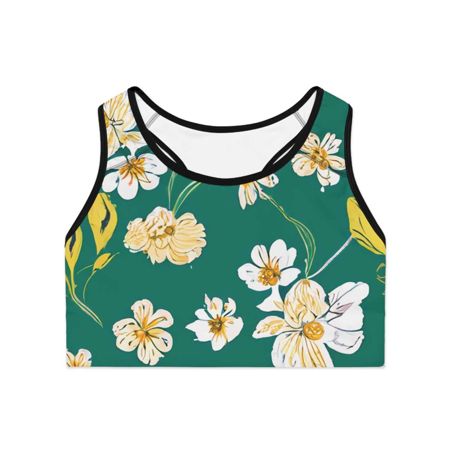 Sports Bra with Floral prints