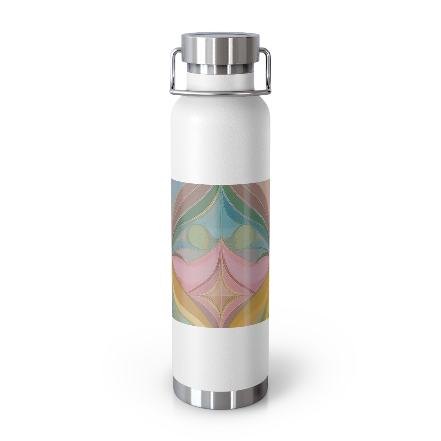 Colorful Copper Insulated Water Bottle - 22oz