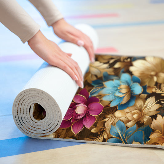 Yoga Mat with Floral print