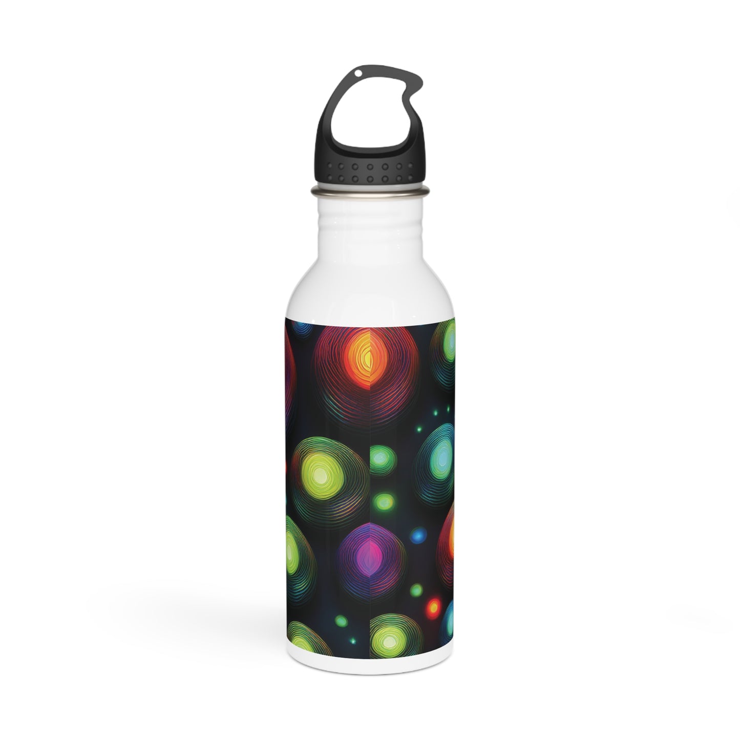 Vibrant Steel Water Bottle - Eco-Friendly Hydration for Fitness & Travel, 20oz