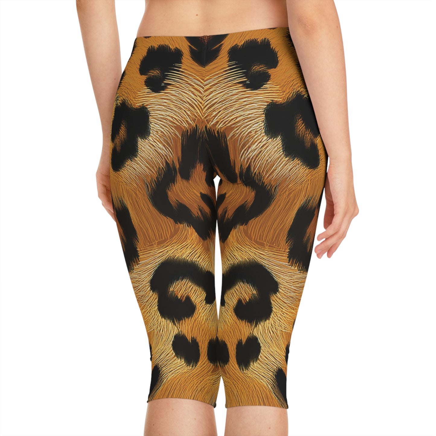 Capri leggings with Animal print - Jaguar - 2