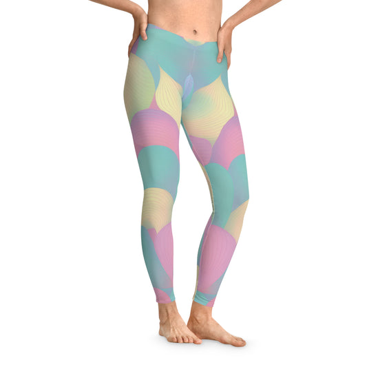 Leggings in Pastellfarben