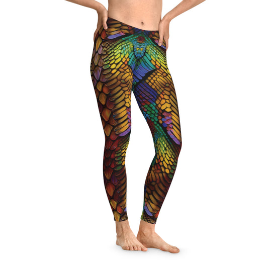 Leggings with Animal print - Snake - 5