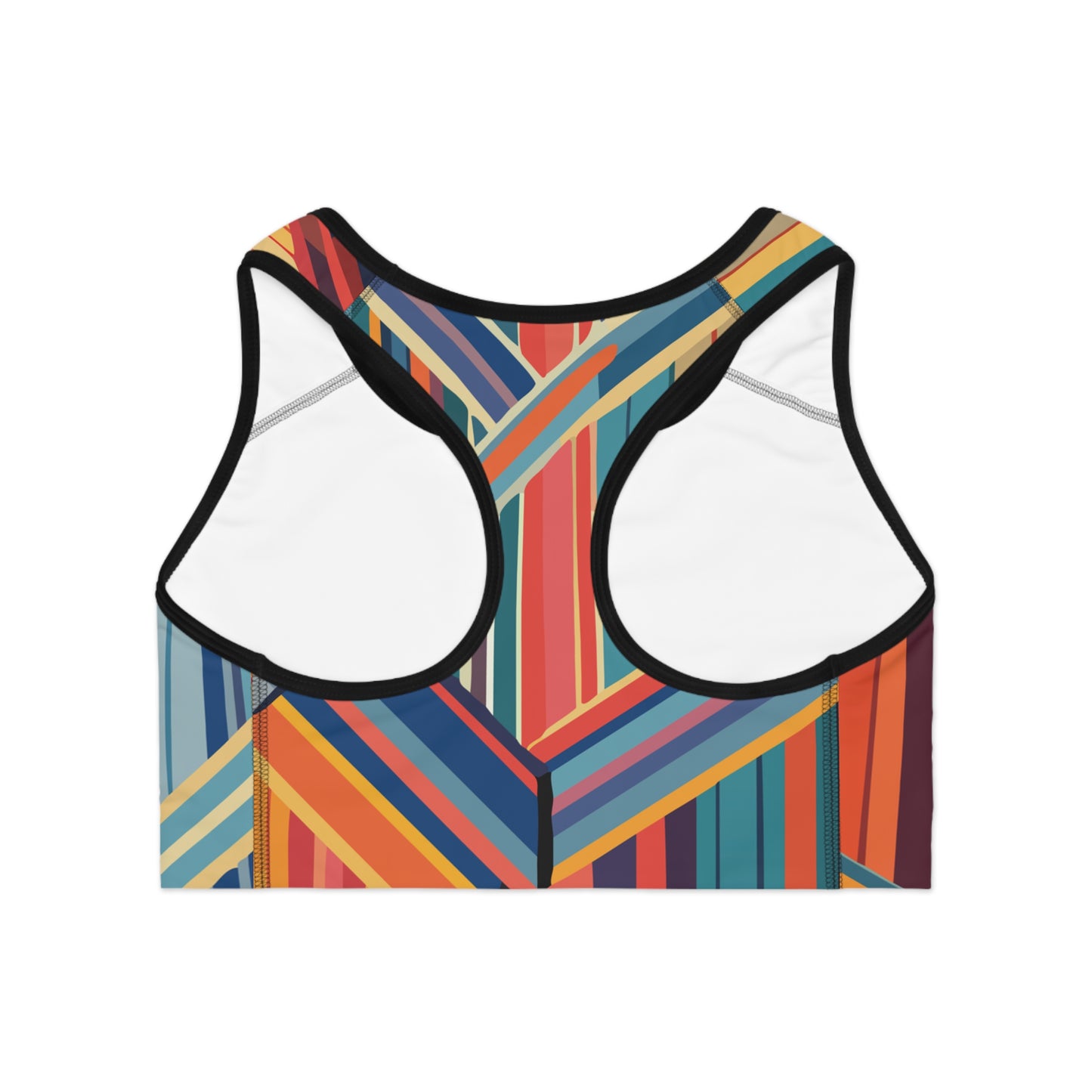 Sports Bra with Abstract prints