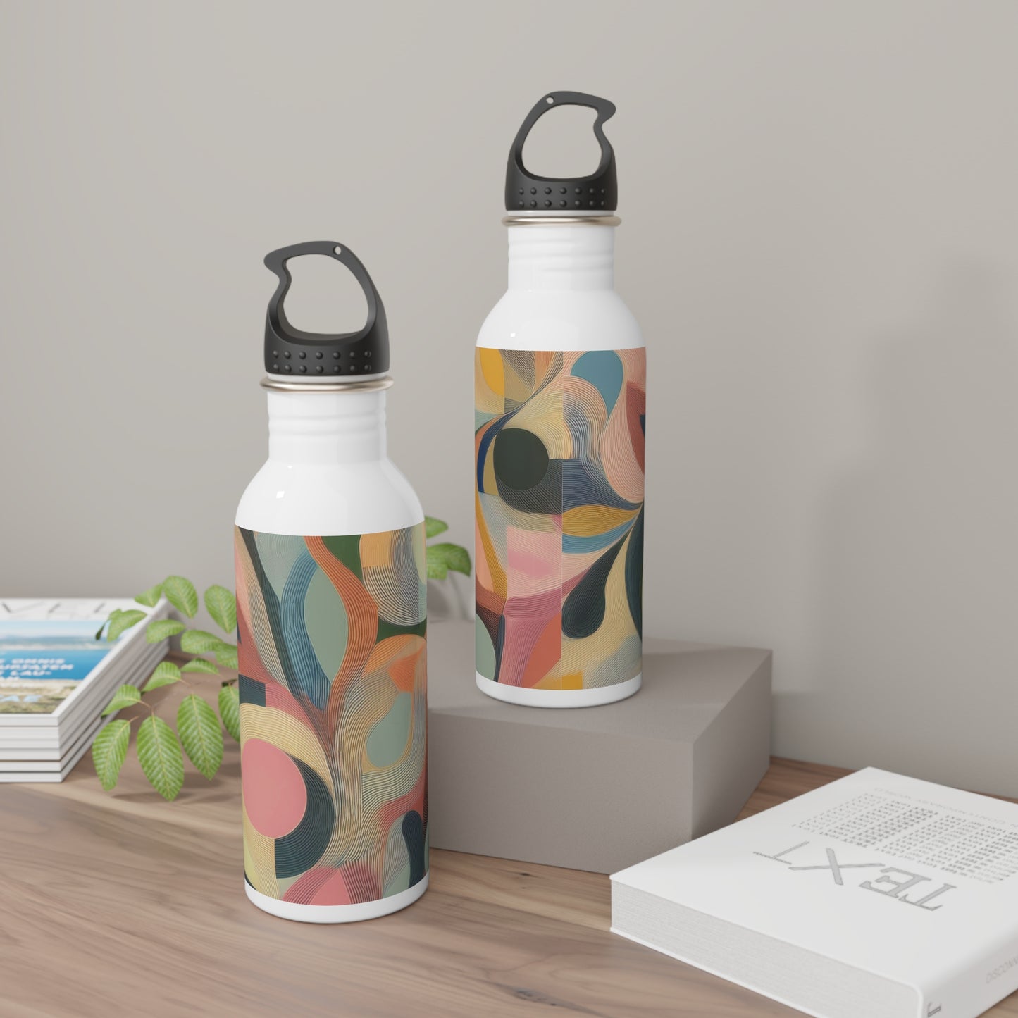 Colorful Steel Water Bottle - Eco-Friendly Hydration for Fitness & Travel