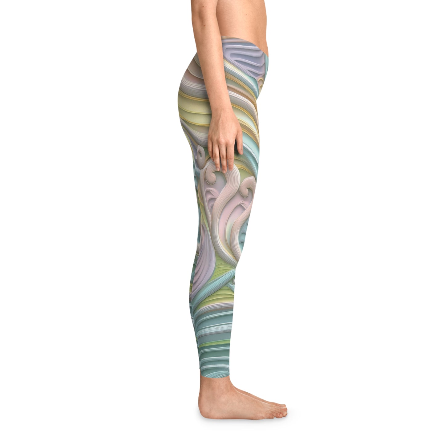 Leggings in Pastellfarben - 3d