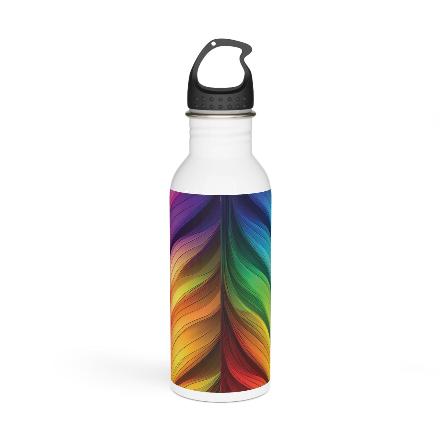 Colorful Steel Water Bottle - Eco-Friendly Hydration for Fitness & Travel, 20oz