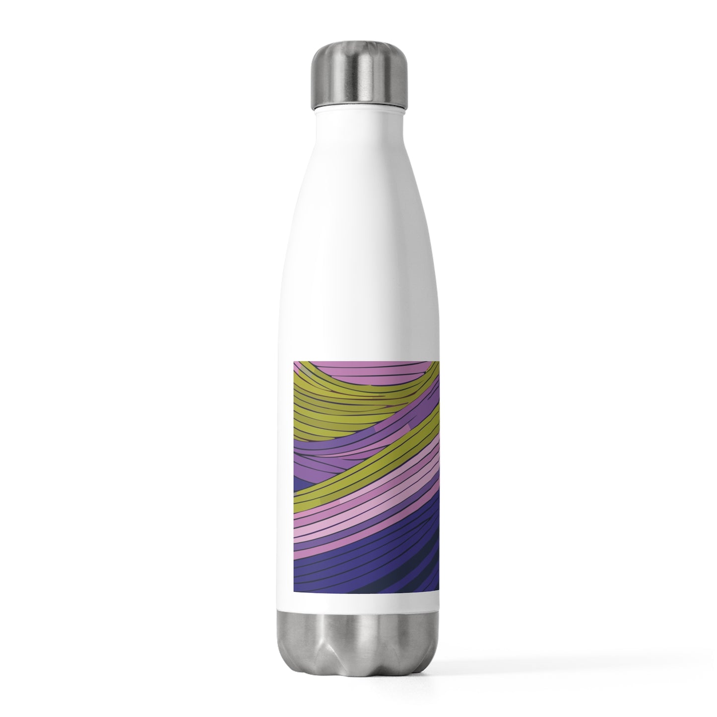 Colorful 20oz Insulated Bottle - Stylish Water Bottle for Active Lifestyles