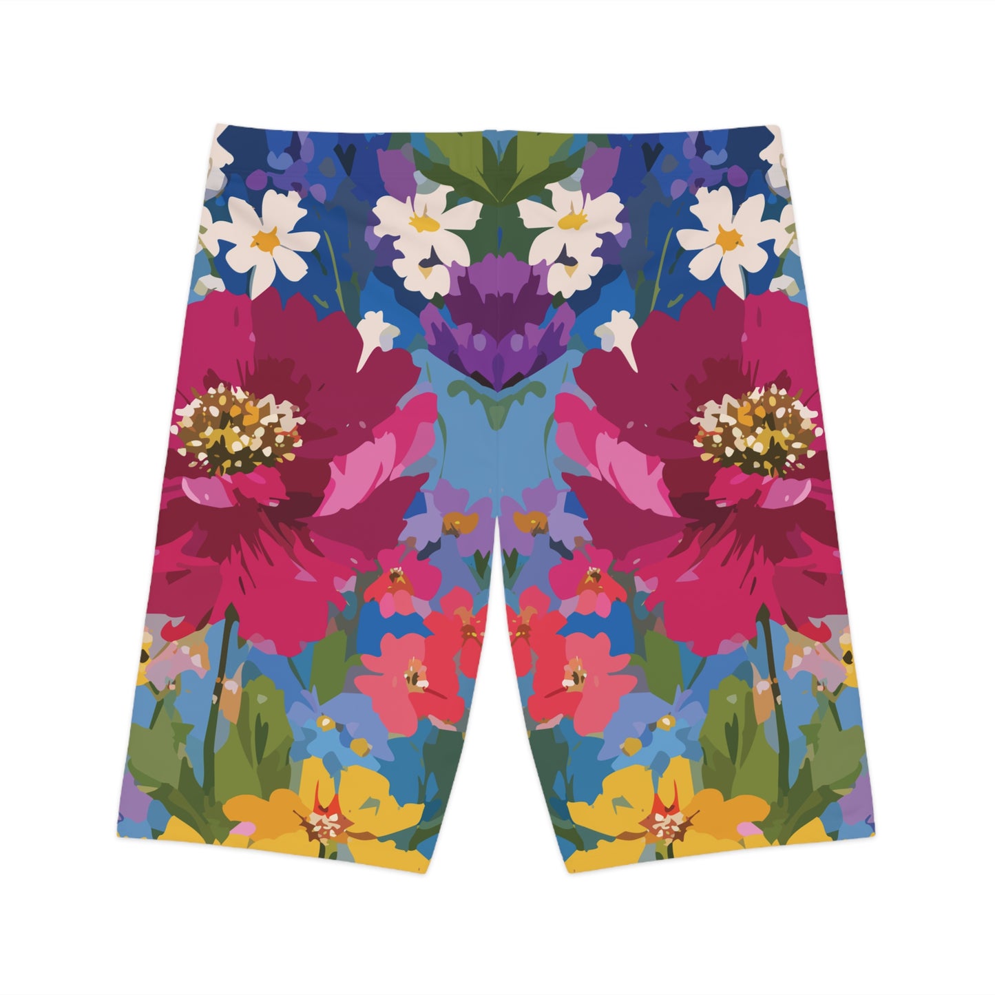 Bike Shorts with Floral prints