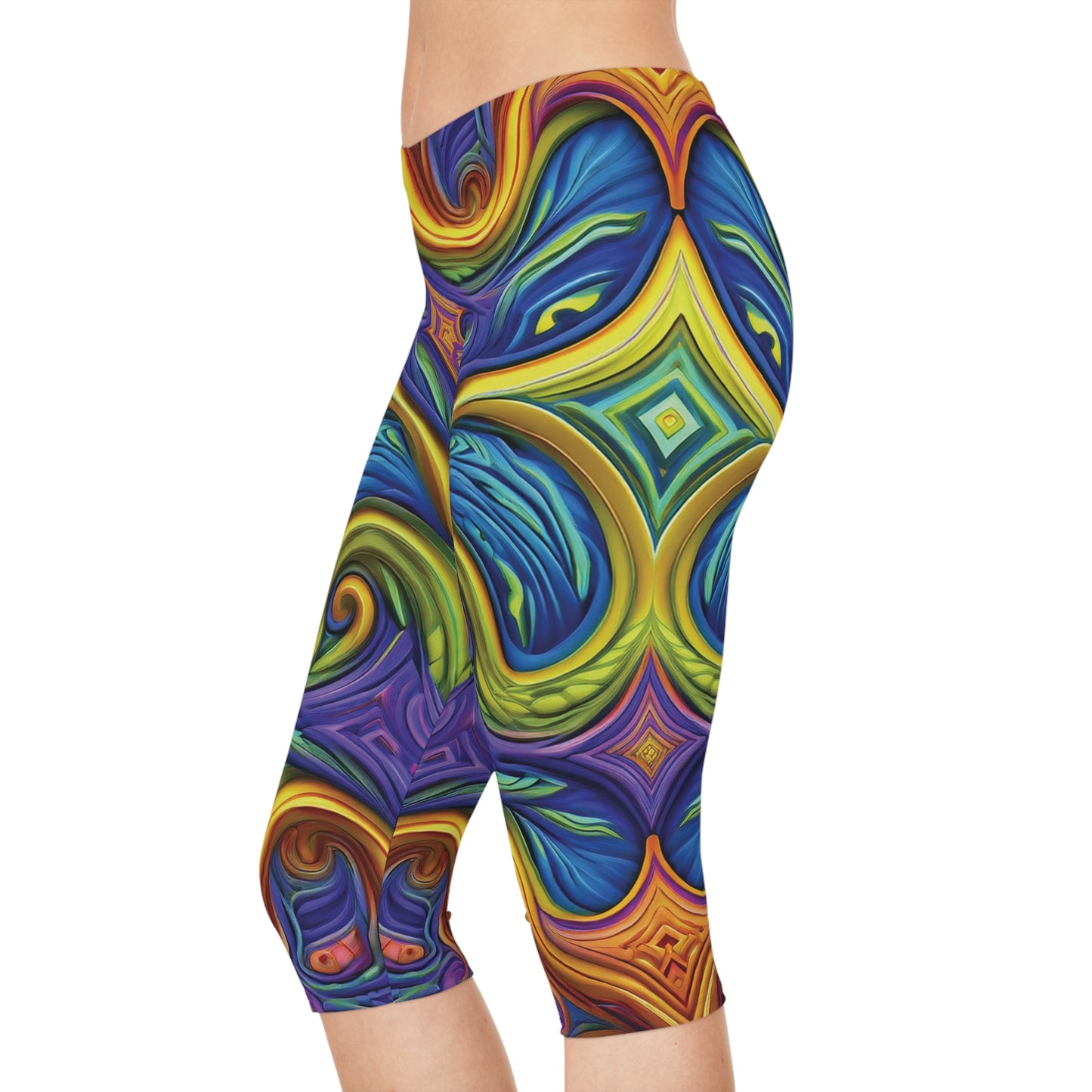 Capri leggings with Ornament