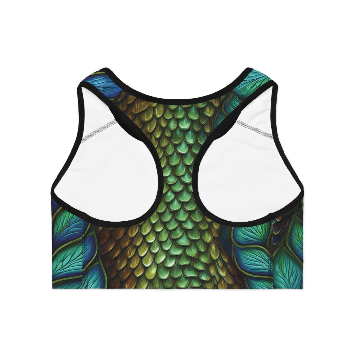 Sports Bra with Animal prints - Snake