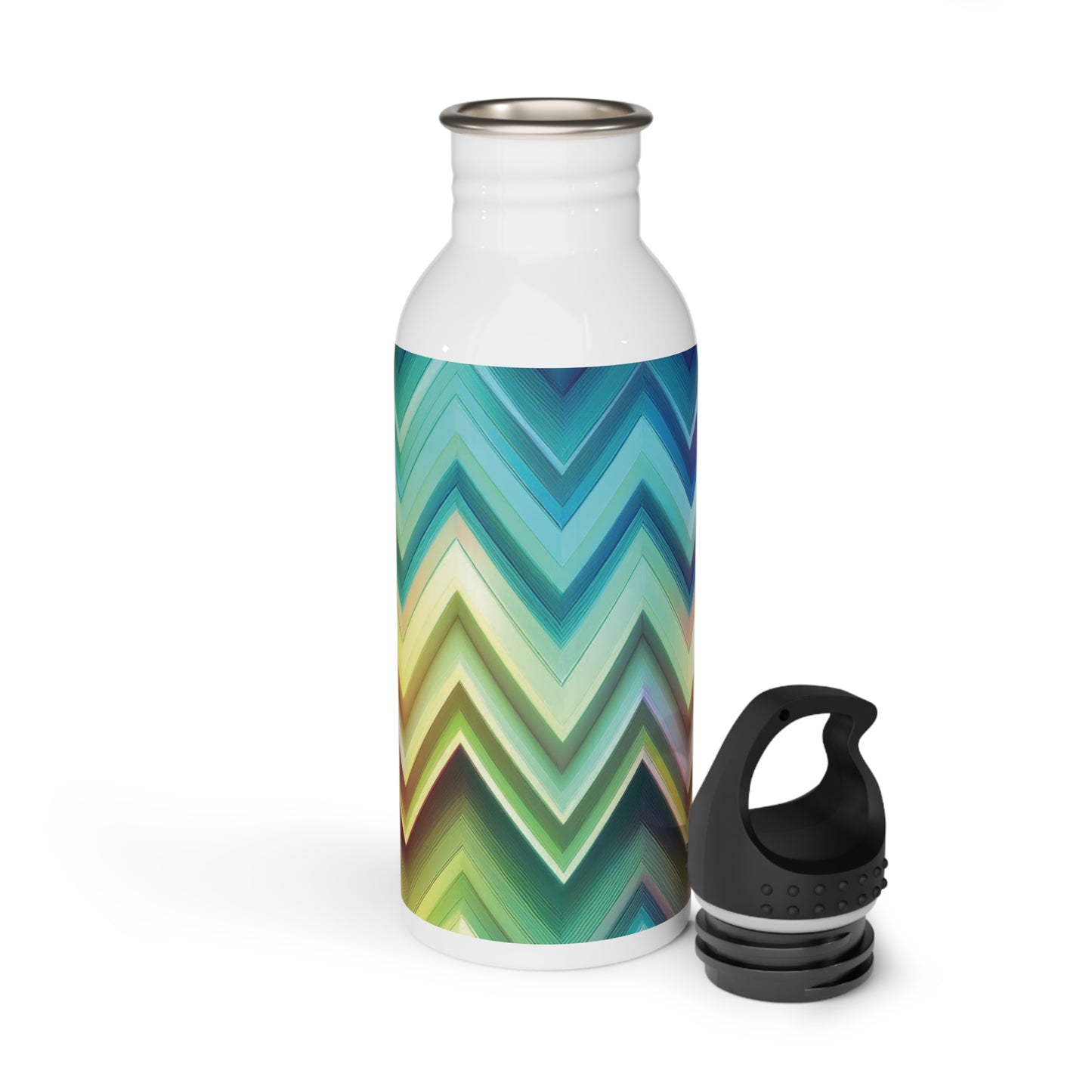 Colorful Steel Water Bottle - Eco-Friendly Hydration for Fitness & Travel, 20oz