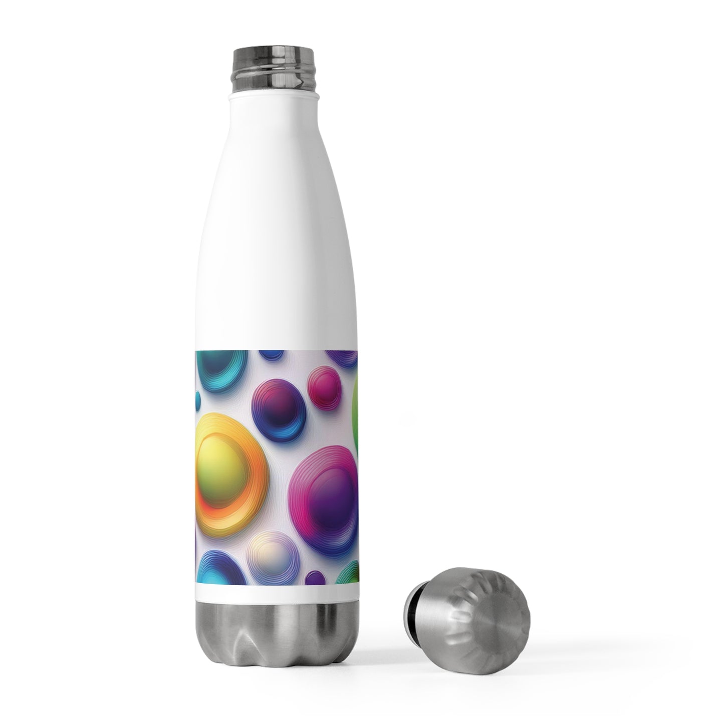 Colorful 20oz Insulated Bottle - Stylish Water Bottle for Active Lifestyles