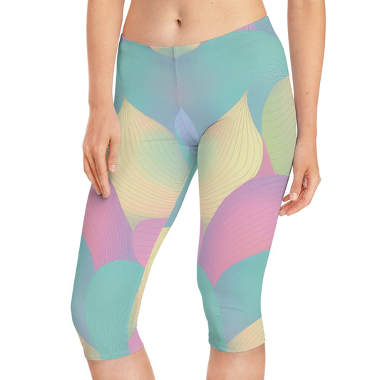 Capri leggings in Pastel colors