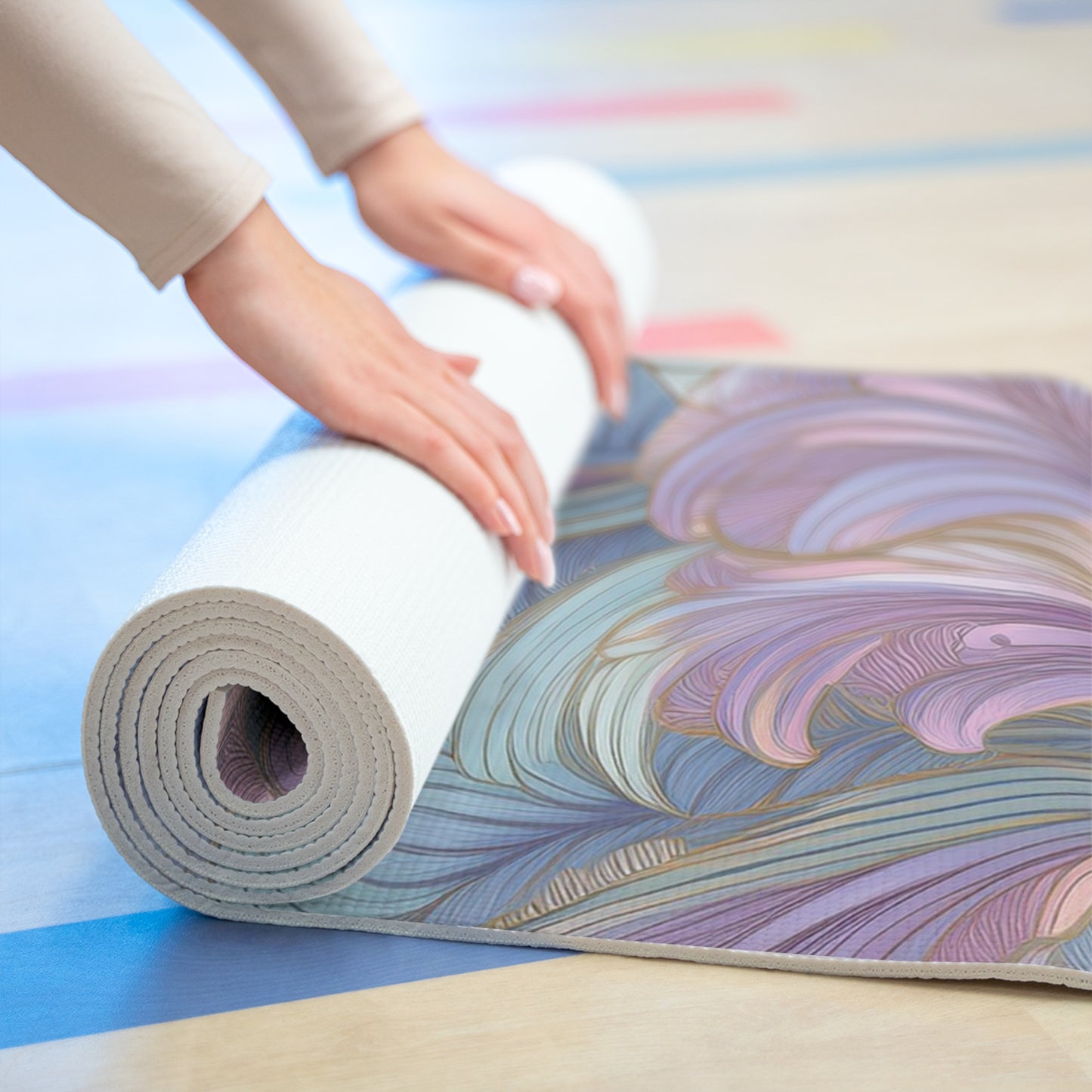 Yoga Mat in Pastel colors