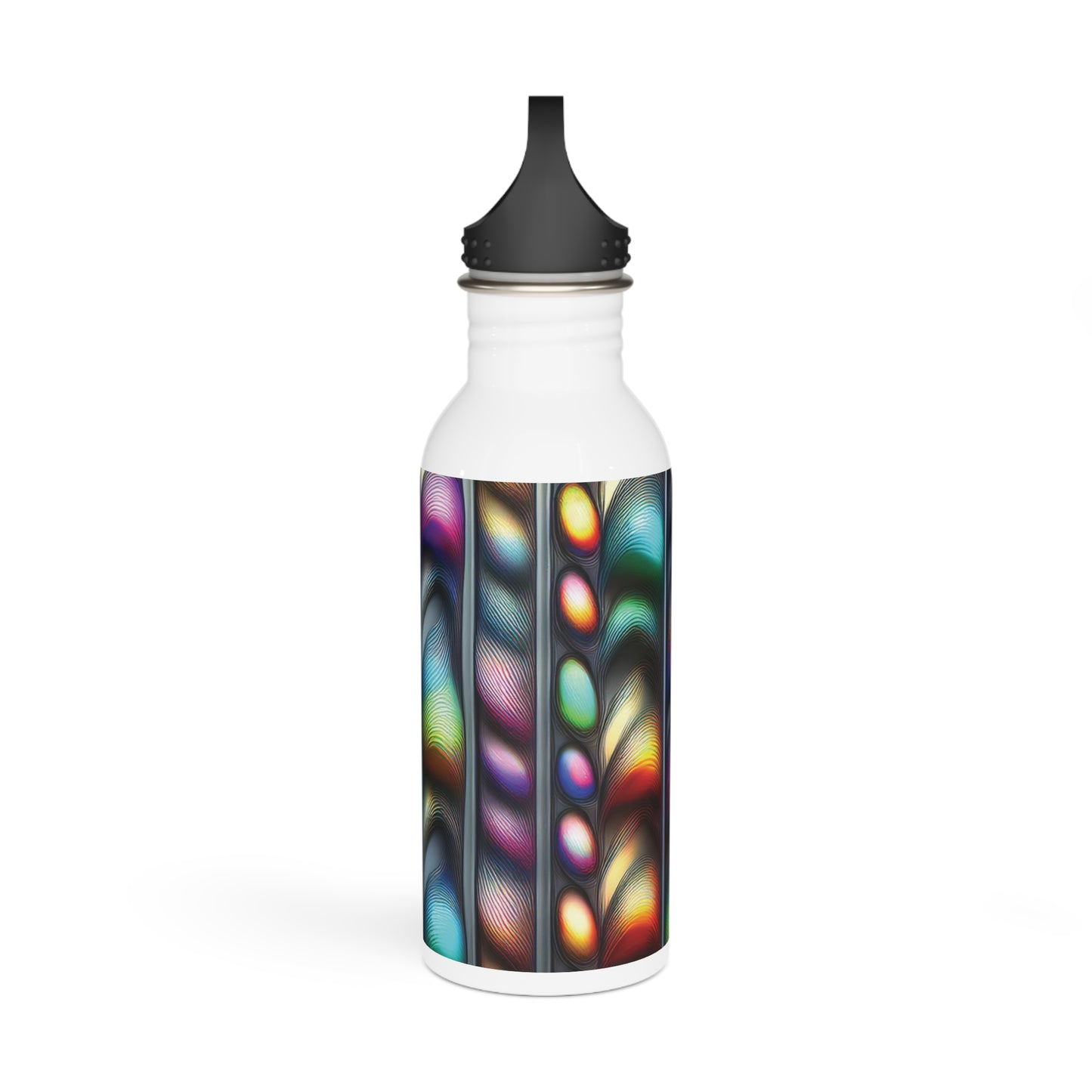 Vibrant Steel Water Bottle - Eco-Friendly Hydration for Fitness & Travel, 20oz