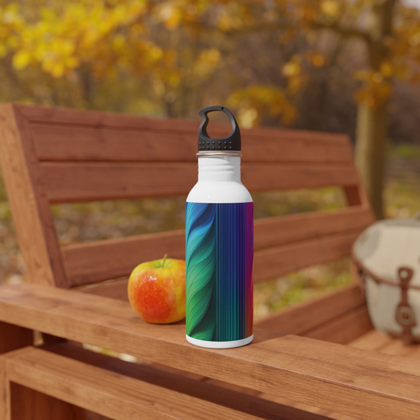 Colorful Steel Water Bottle - Eco-Friendly Hydration for Fitness & Travel, 20oz