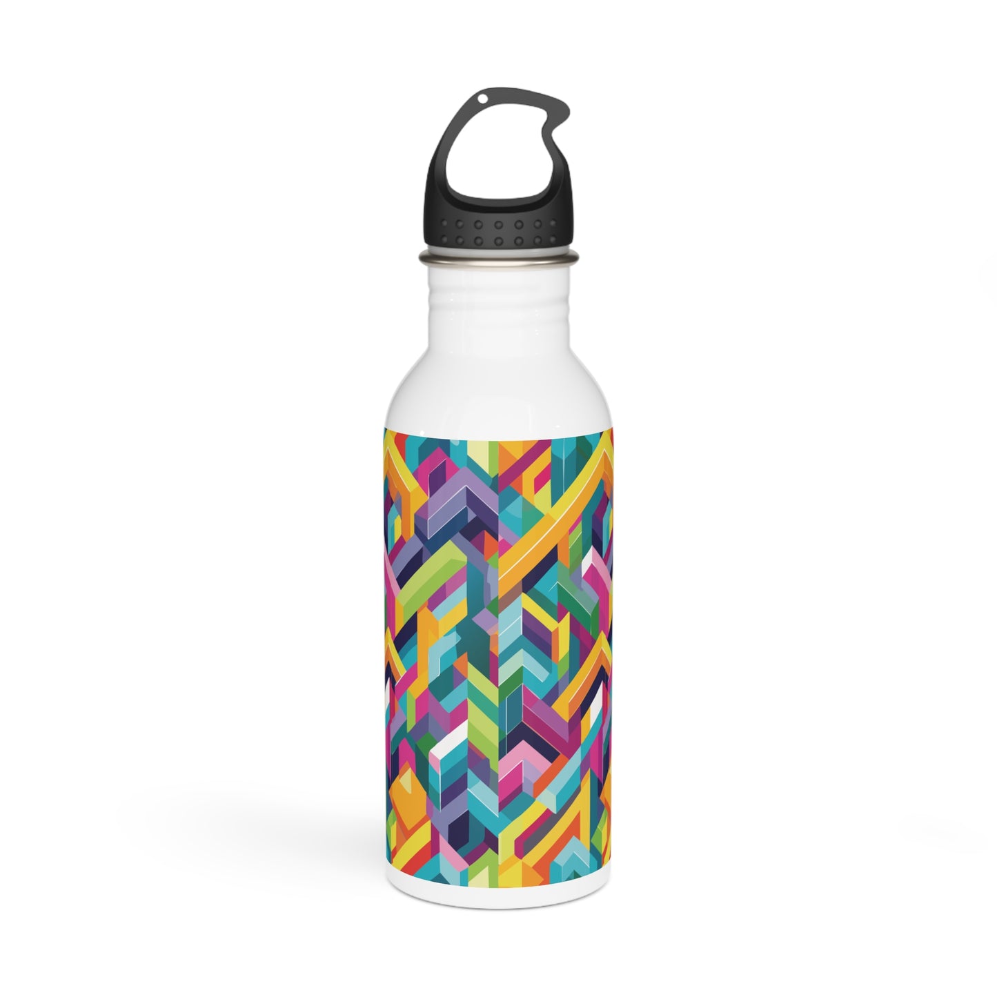 Colorful Steel Water Bottle - Eco-Friendly Hydration for Fitness & Travel