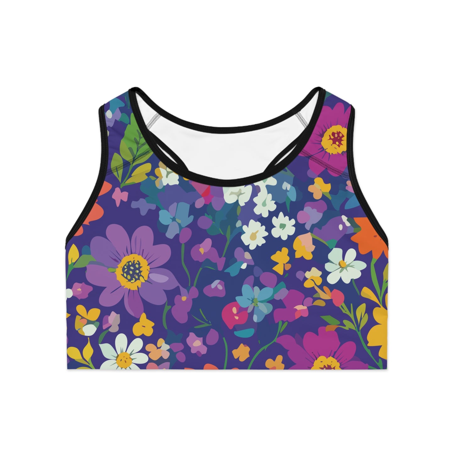 Sports Bra with Floral prints