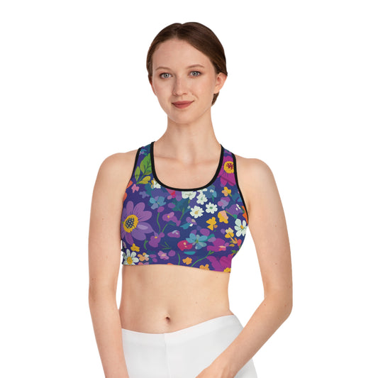 Sports Bra with Floral prints