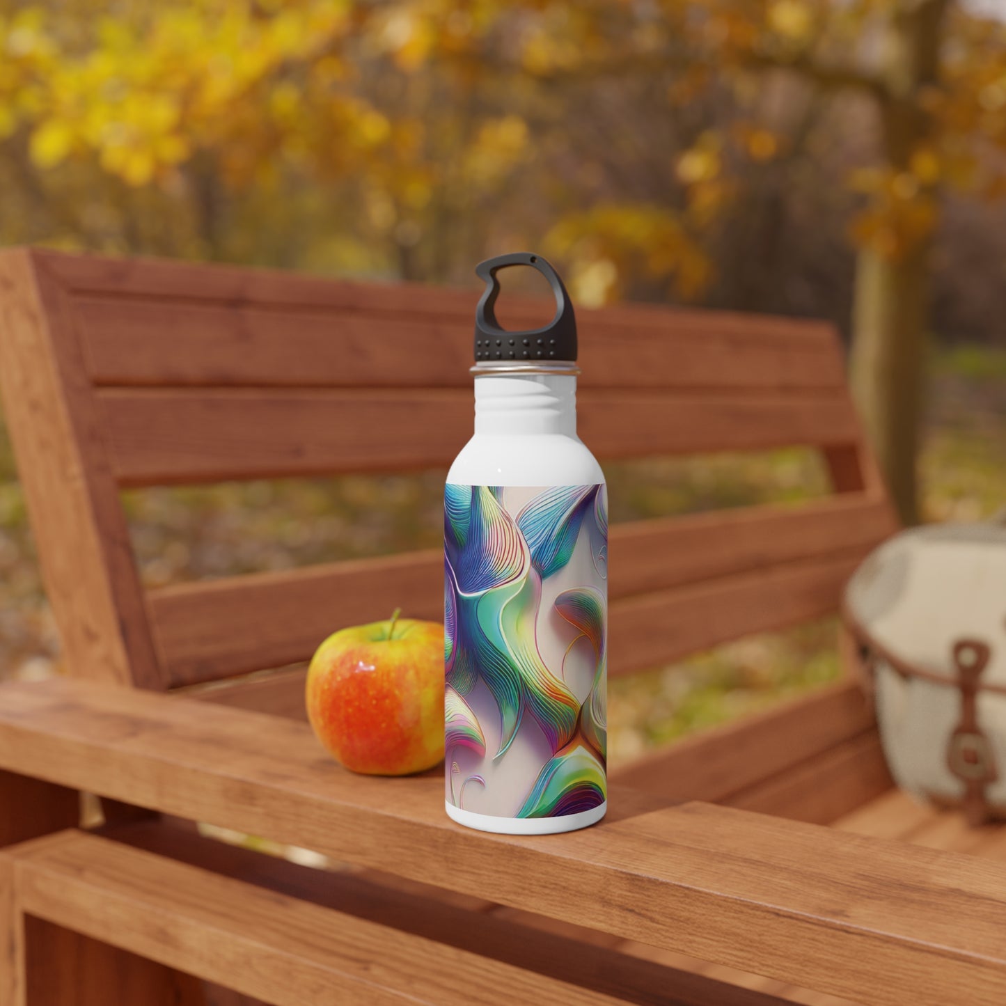 Vibrant Steel Water Bottle - Eco-Friendly Hydration for Fitness & Travel, 20oz