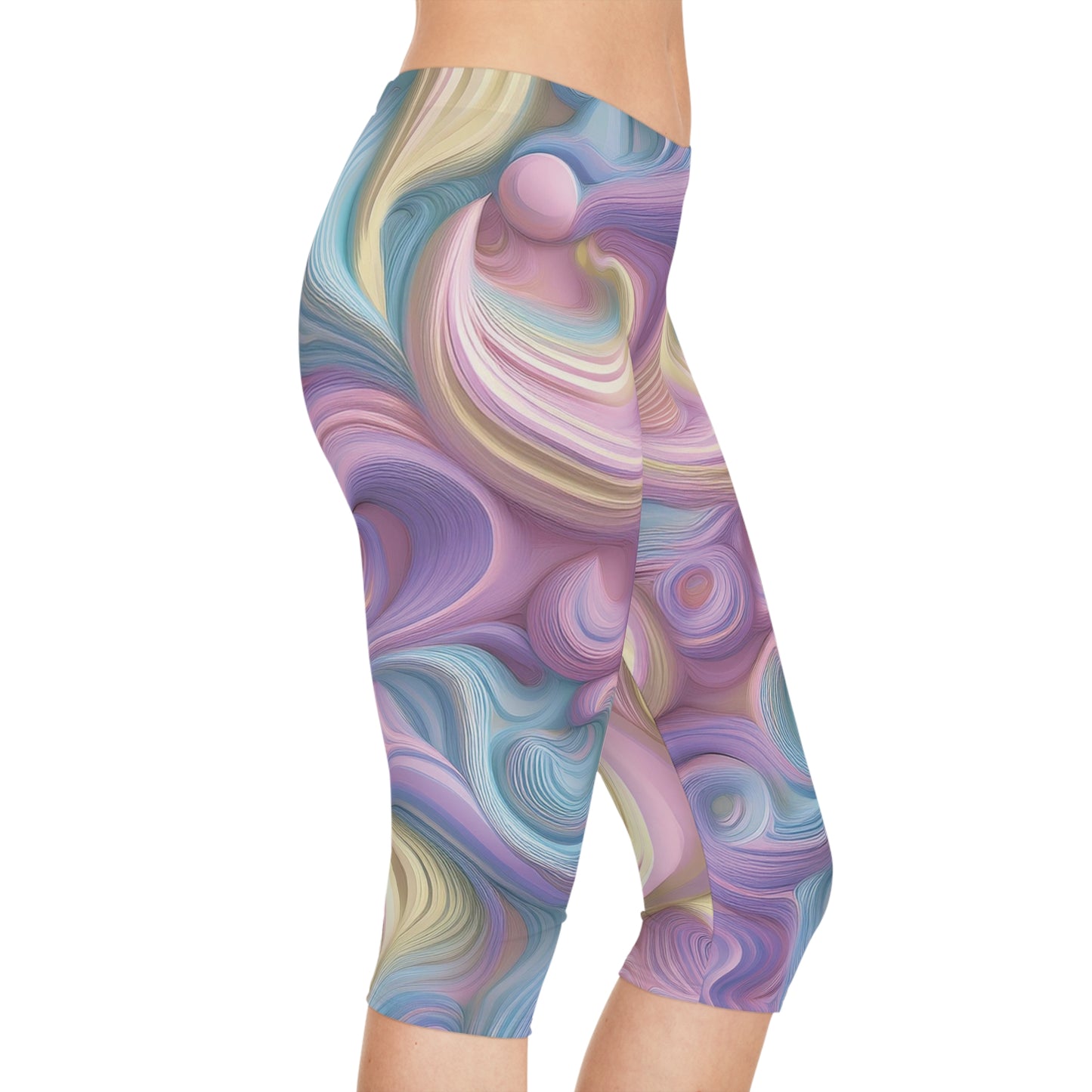 Capri leggings in Pastel colors