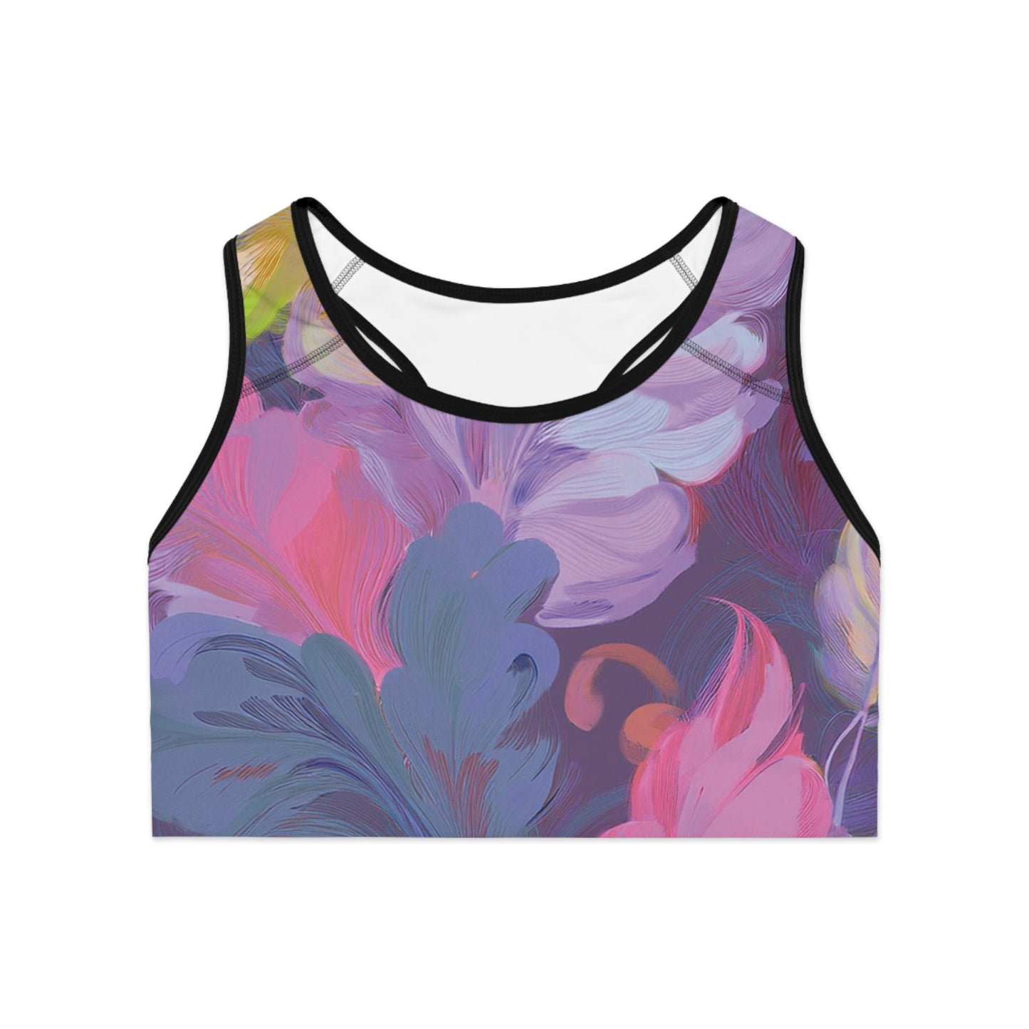 Sports Bra with Floral prints