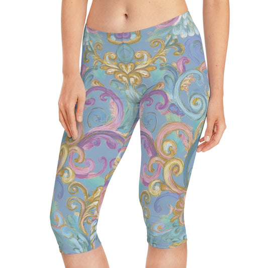 Capri leggings in Pastel colors