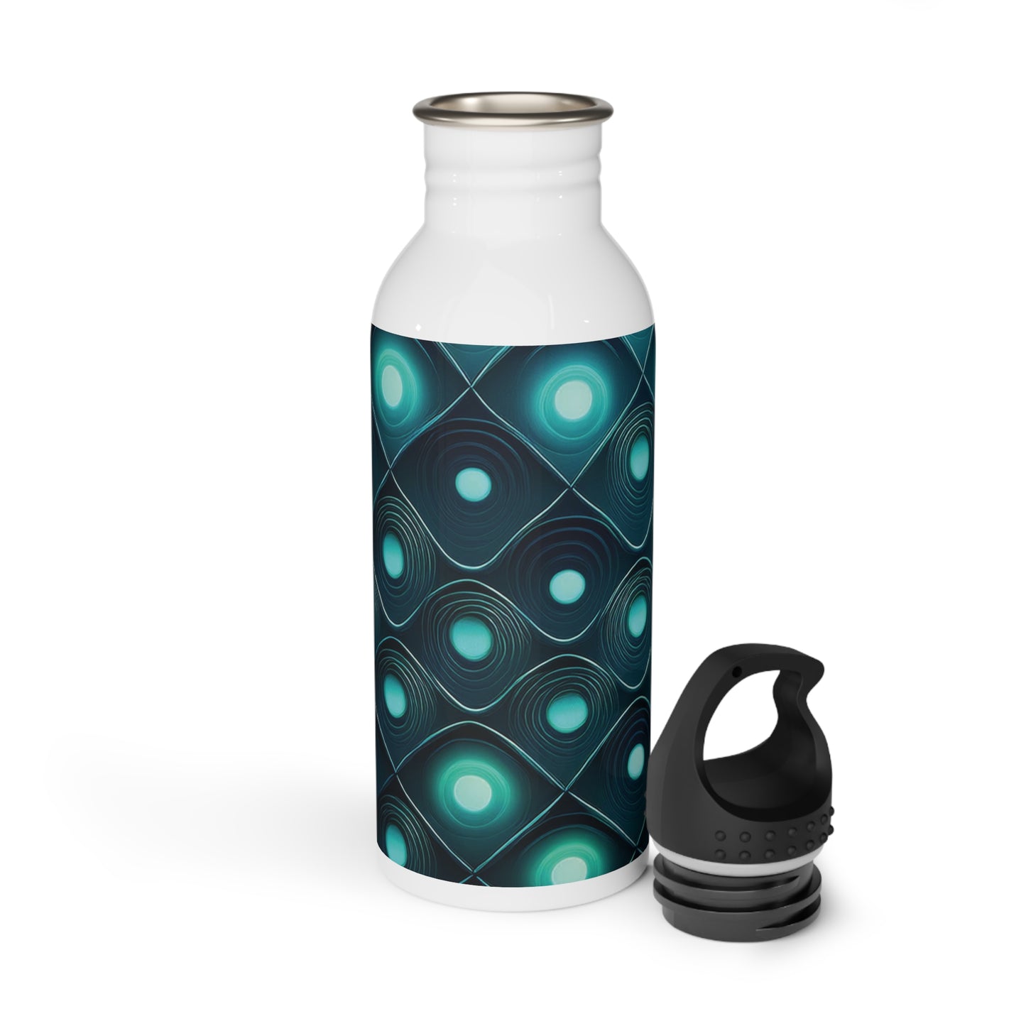 Vibrant Steel Water Bottle - Eco-Friendly Hydration for Fitness & Travel, 20oz