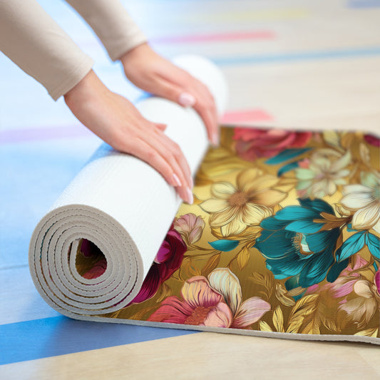 Yoga Mat with Floral print