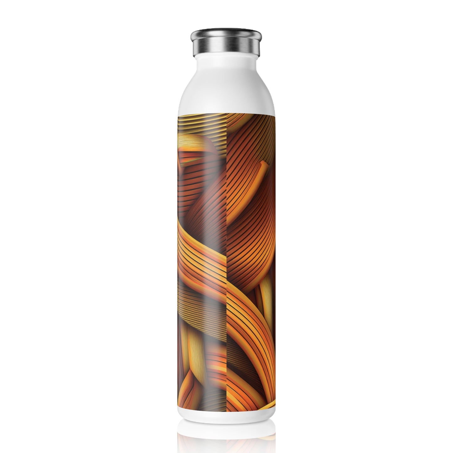 Vibrant Slim Water Bottle - Colorful Design for Active Lifestyles, 20oz