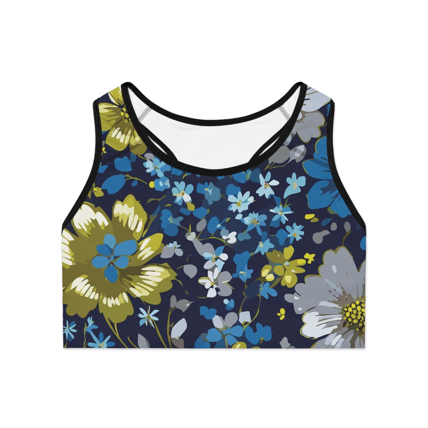 Sports Bra with Floral prints