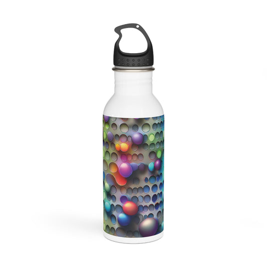 Vibrant Steel Water Bottle - Eco-Friendly Hydration for Fitness & Travel, 20oz