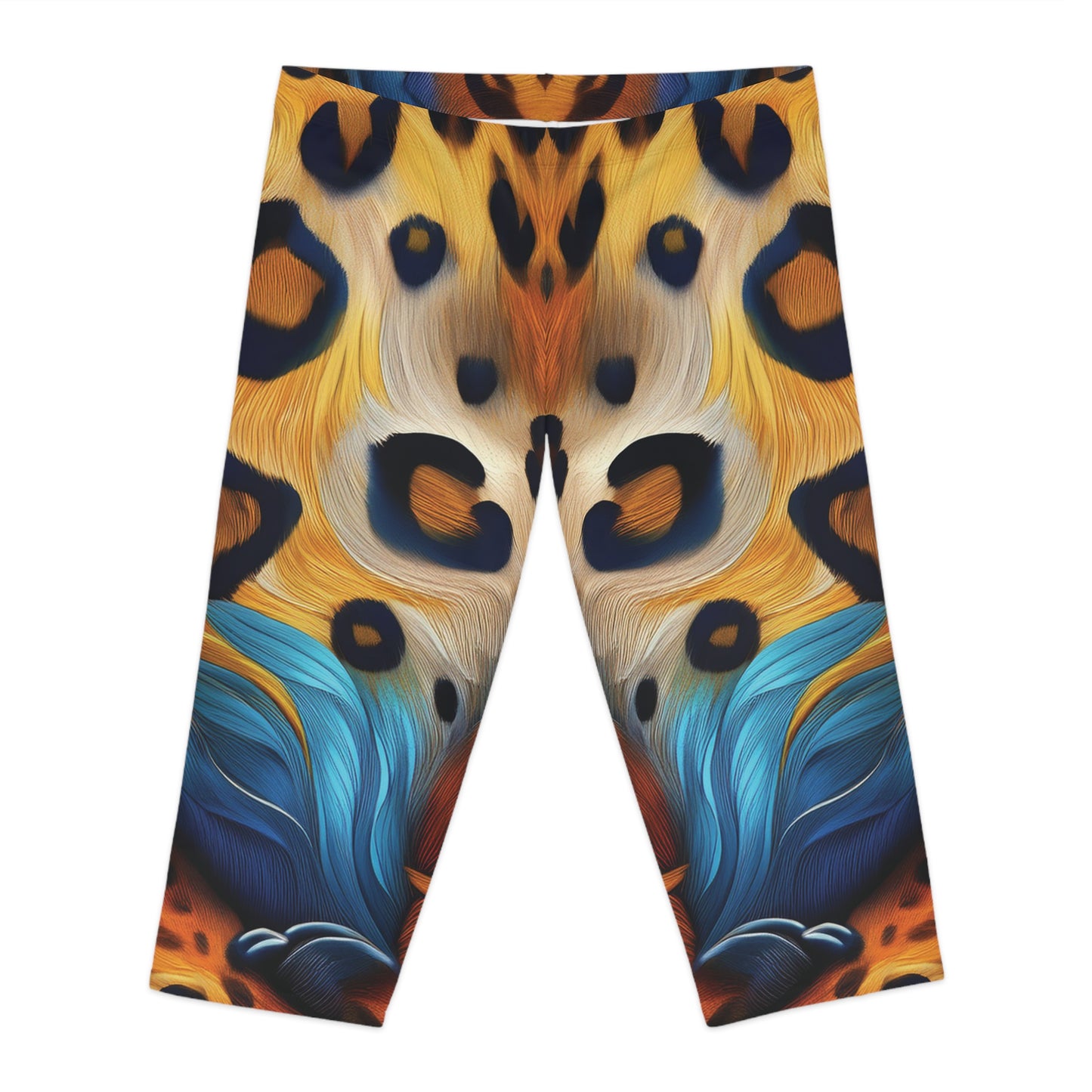 Capri leggings with Animal print - Cheetah