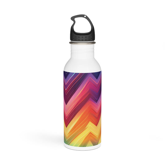 Colorful Steel Water Bottle - Eco-Friendly Hydration for Fitness & Travel, 20oz