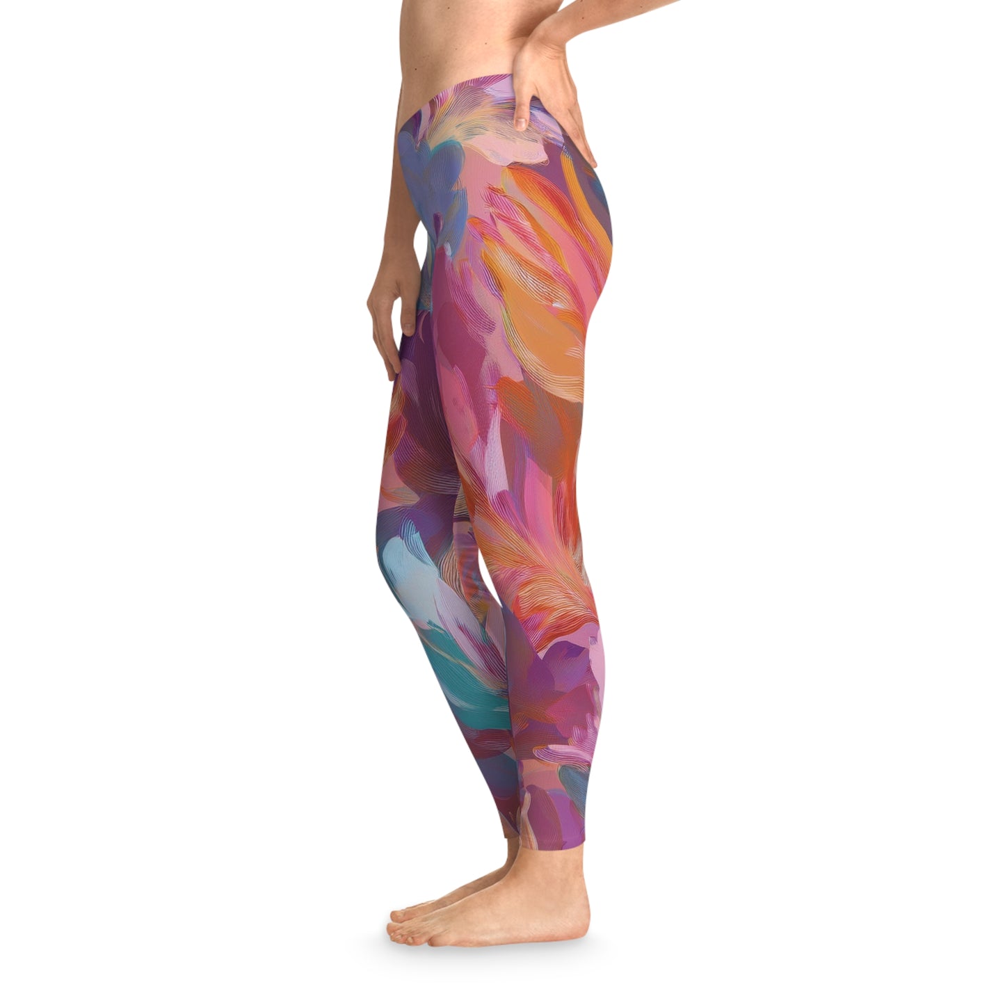 Leggings with Abstract print