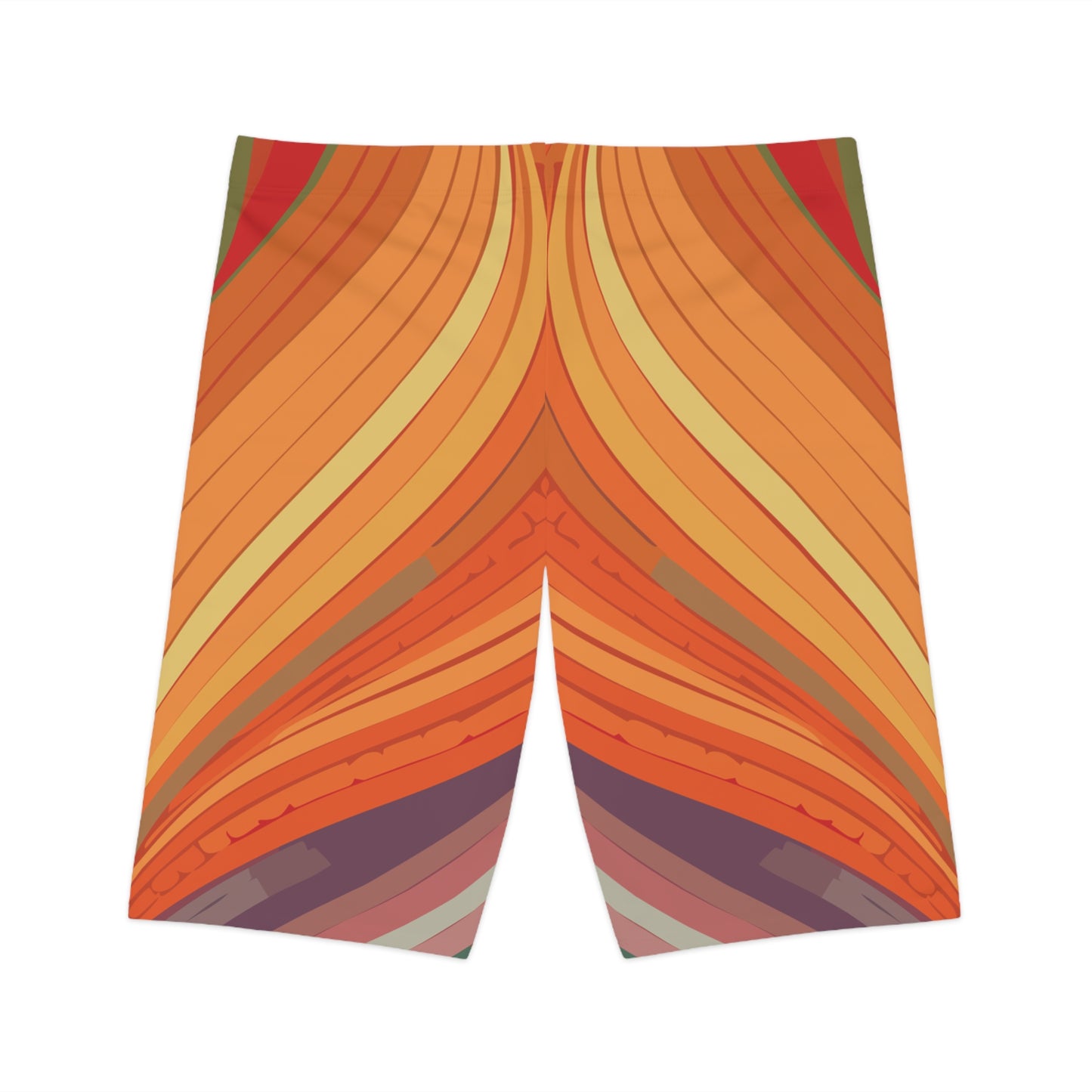 Bike Shorts with Abstract prints