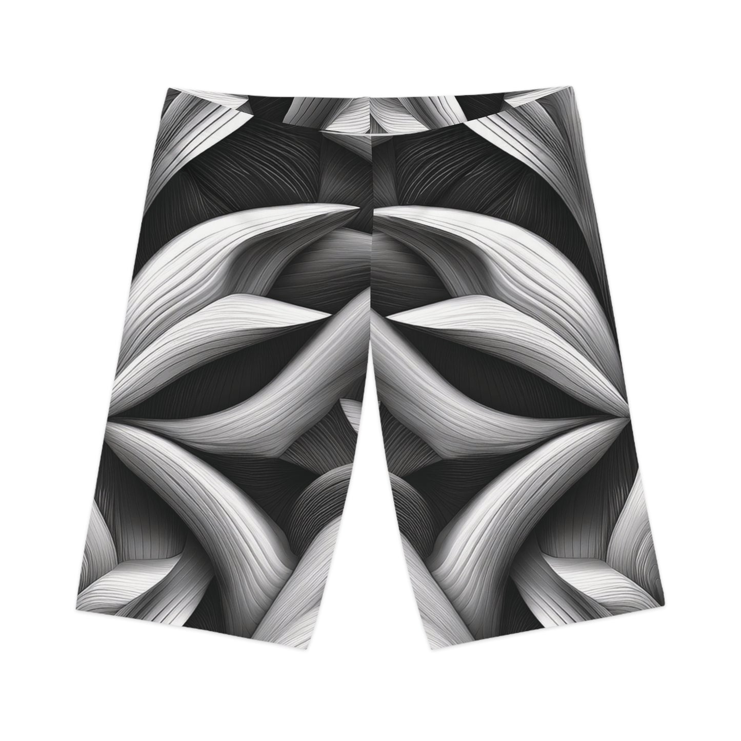 Bike Shorts In Black and White