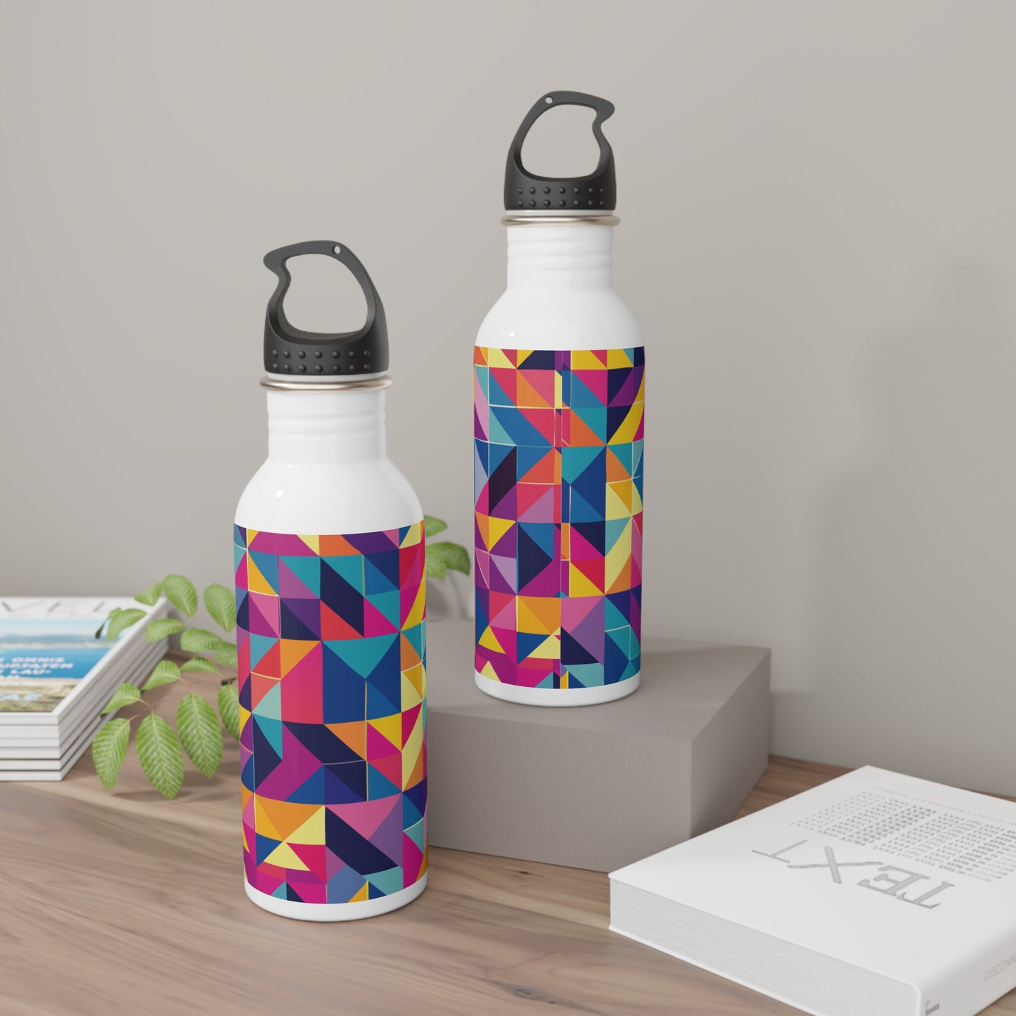 Colorful Steel Water Bottle - Eco-Friendly Hydration for Fitness & Travel