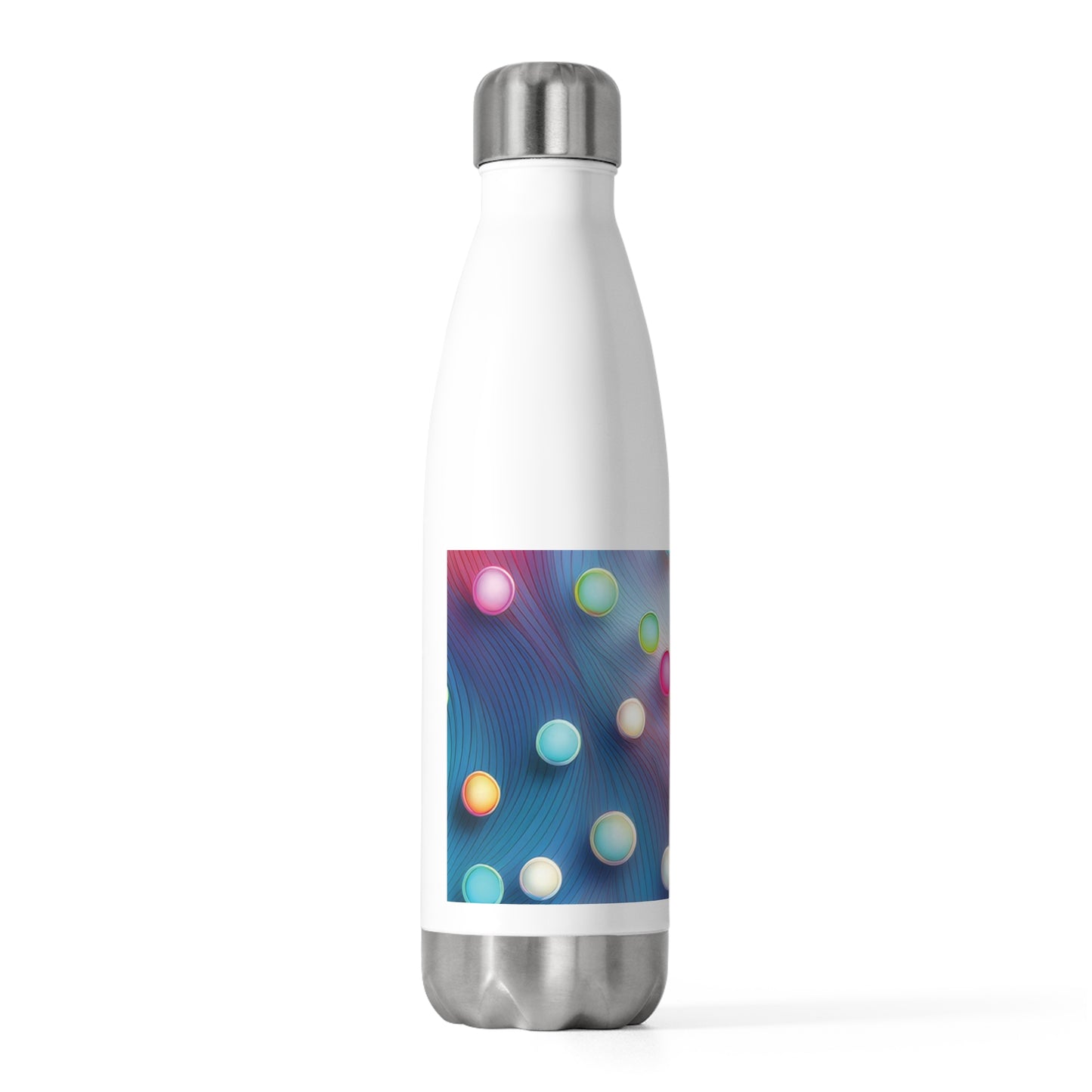 Colorful 20oz Insulated Bottle - Stylish Water Bottle for Active Lifestyles